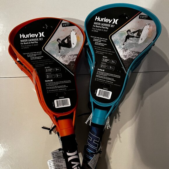 Lacrosse for Beach & Pool Use (2 sets - 4 sticks and 2 balls) (new) (home/g/x) - Picture 2 of 16